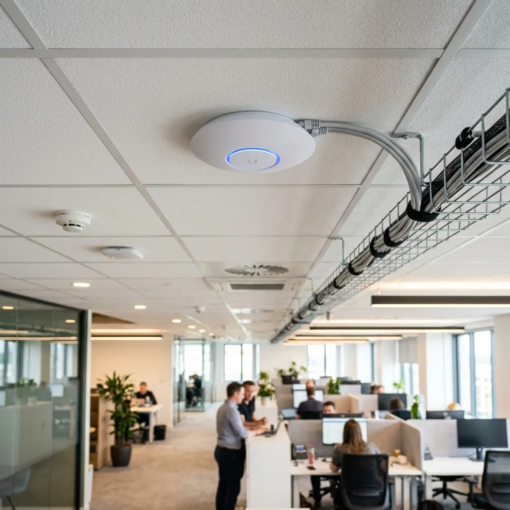 Installation WiFi Mesh entreprise bureau
