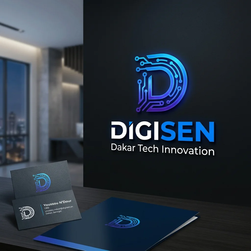 Logo DigiSen startup tech Dakar